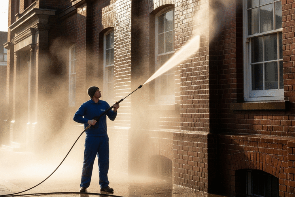 Building Exterior Washing